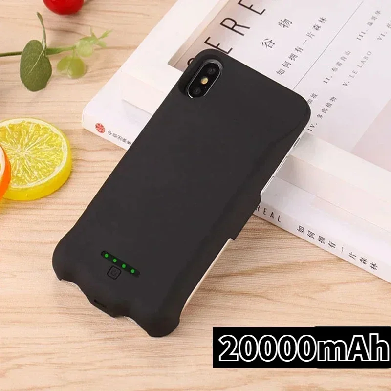 20000mAh Power Bank Case for IPhone 6 6s 7 8 Plus X XS Max XR Battery Charger Case for IPhone 11 Pro Max Powerbank Charging Case