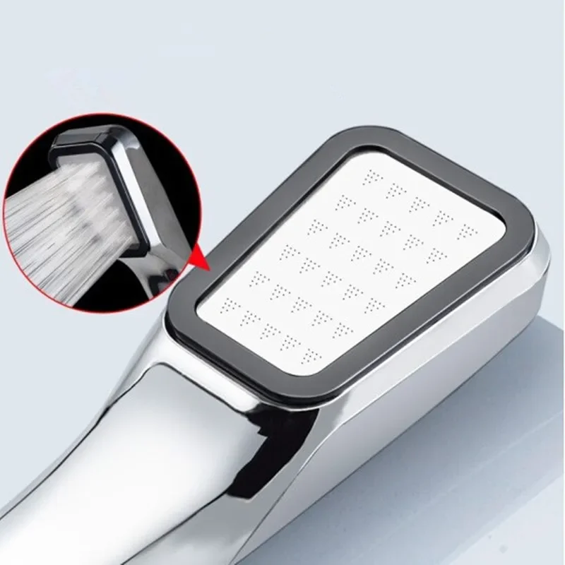 1/3pc 300-Hole Shower Rain Shower Electroplated showerhead Bathroom Accessorie Bathroom SPA Filter Shower Bathtub Sprayer