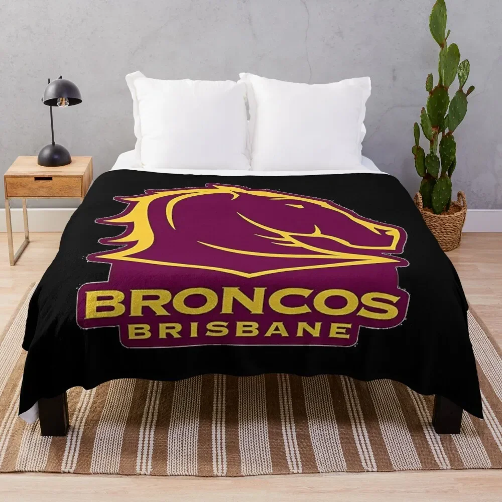 

Brisbane Broncos Throw Blanket blankets and throws Travel For Baby Sleeping Bag Blankets