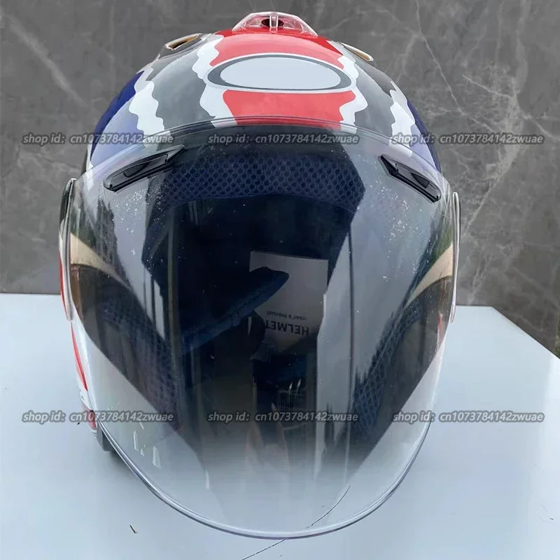 Ram3 Doohan Jubilee Half Helmet Men and Women Motorcycle Off-Road Summer Helmet Downhill Racing Mountain Cross Casco Capacete