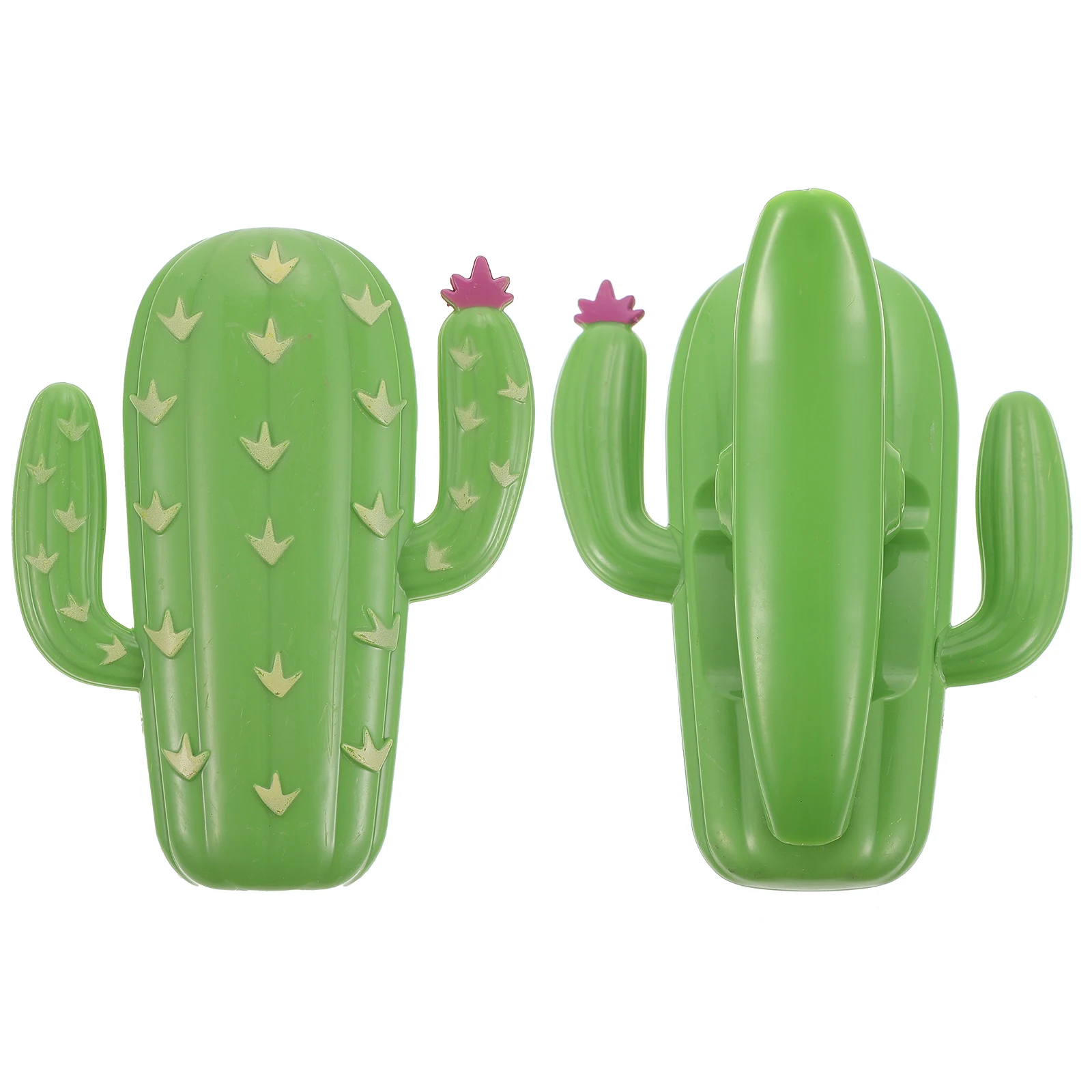 

Creative Cactus Towel Clips ABS Smooth Edge Green Windproof Clothespins for Beach Home Daily Use Socks Scarf Gloves Baby Clothes