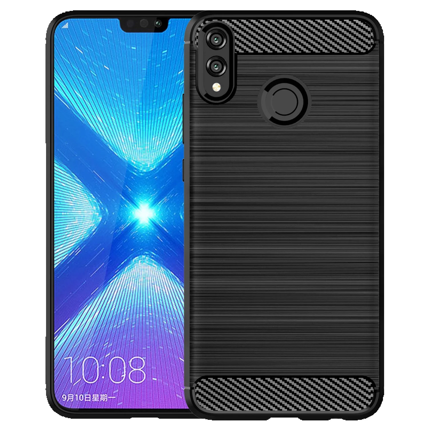 Soft Silicone Phone Cover Honor 8X Max 8c 8s Y Max Shockproof Carbon Fiber Cases For Honor 8 Lite 8x Matte Case