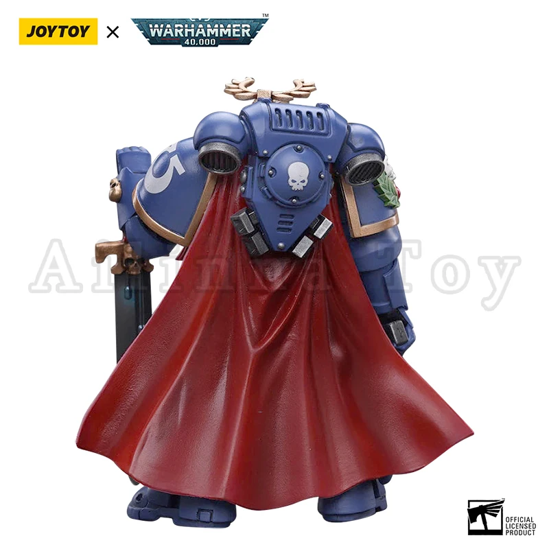 Joytoy 1/18 Actiefiguur 40K Primaris Kapitein Met Krachtig Zwaard En Plasmapistool Anime Militair Model