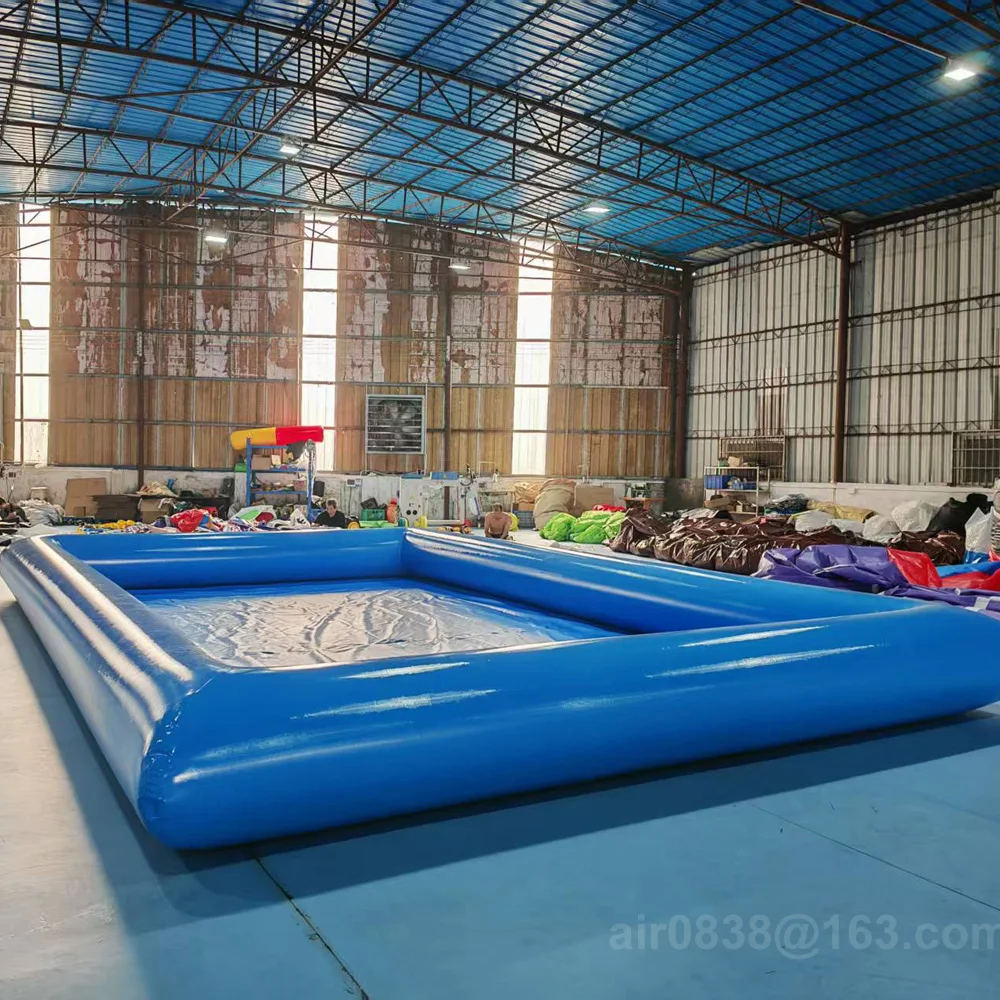 Large Rectangular Inflatable Swimming Pool Heavy Duty Water Zorb Walking Ball Pools For Outdoor Kids Adults Summer Waterfun