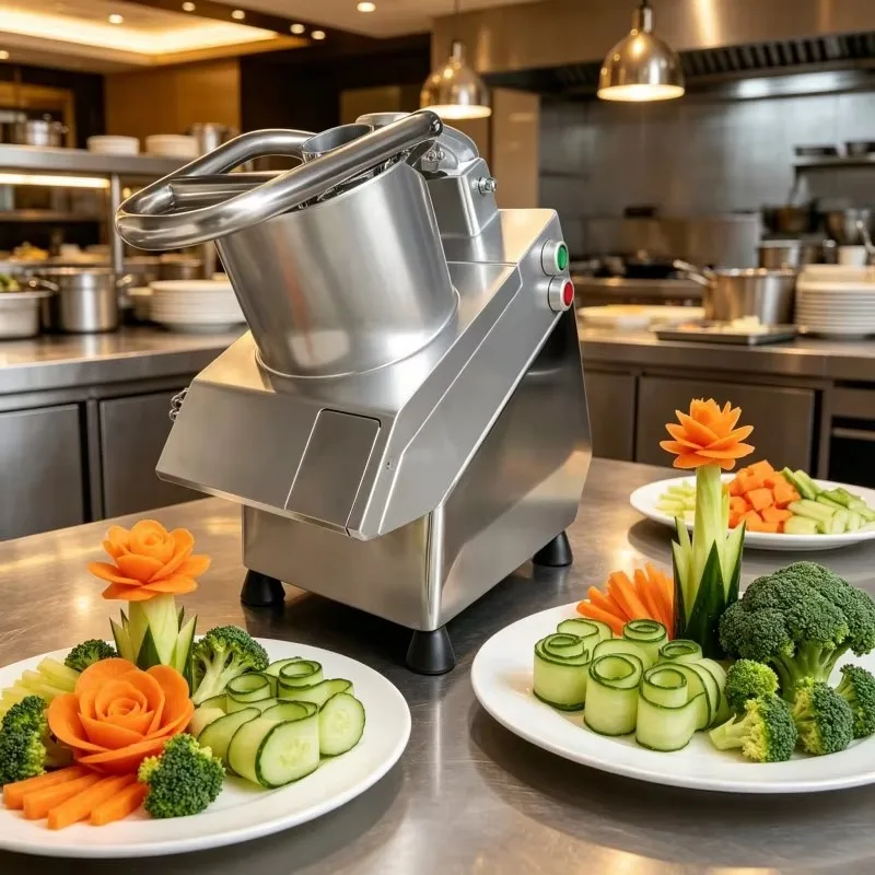 4 in 1 Portable Electric Camping Multifunctional Vegetable Cutter