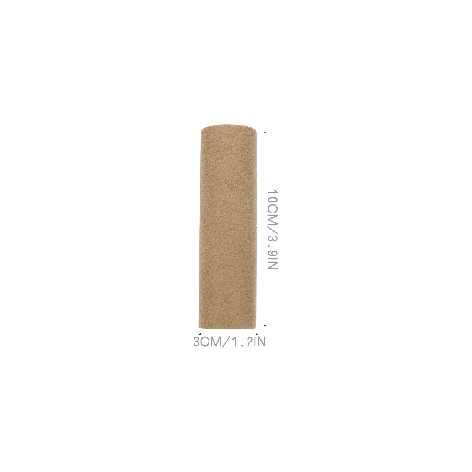 15 Pcs Paper Tube Poster Tubes Craft Document Rolls Kraft Paperboard Cardboard for Packaging Shipping Handmade Crafts
