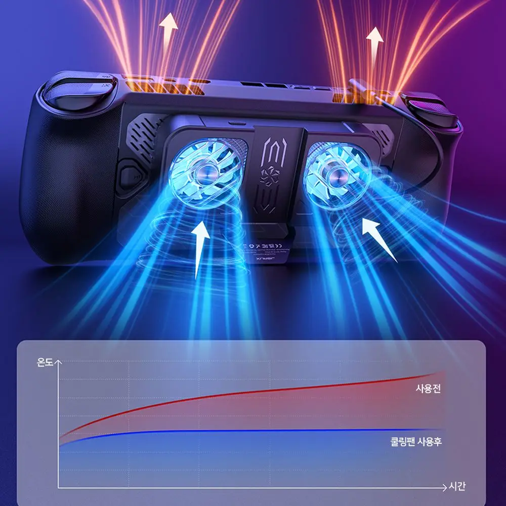 Rog ally x cooler ، rog Ella x mode cooler