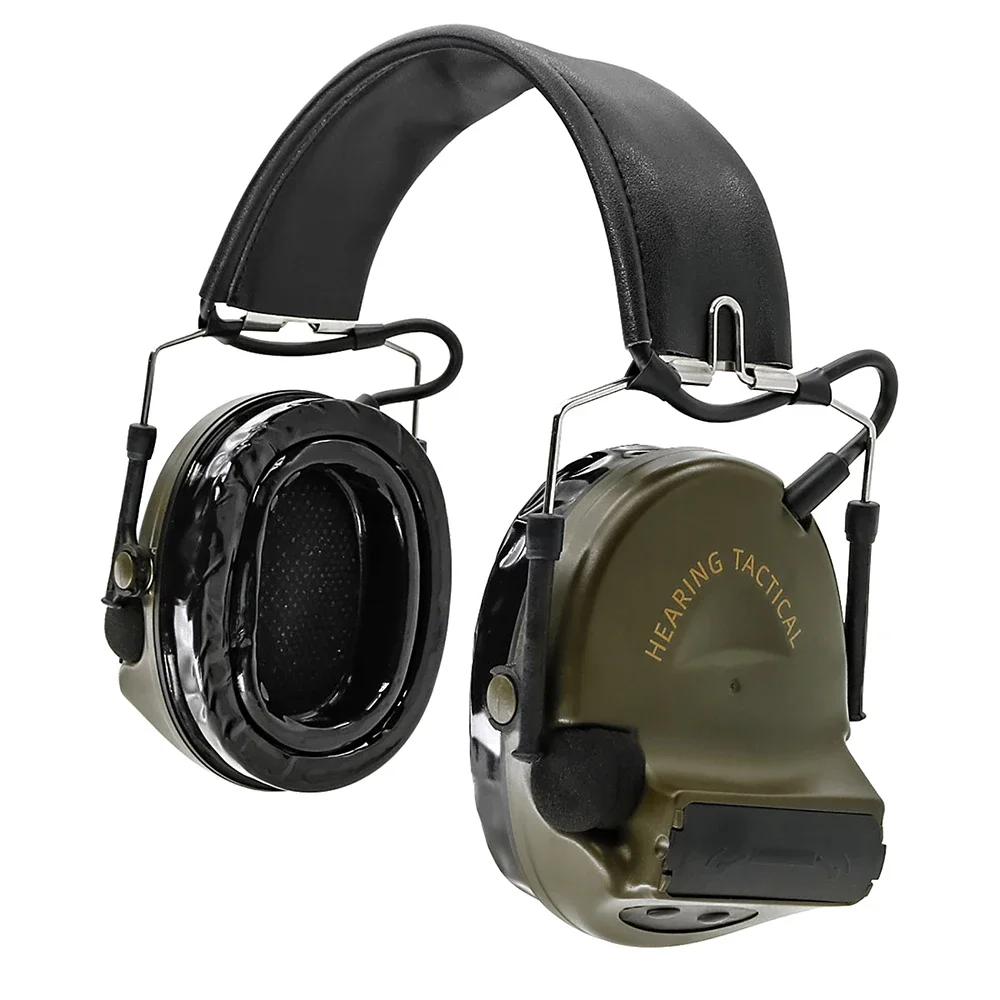 HEARING TACTICAL Tactical Headset IPSC COMTAC II Hearing Protection Noise Reduction Earmuffs Airsoft Shooting Hunting Headset