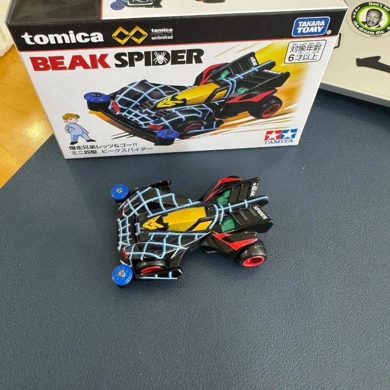 

Tomica Premium Unlimited Mini 4WD Avante Jr. Black Special Bakuso Kyodai Let`s & Go!! Magnum Saber Kids Xmas Gift Toys for Boys