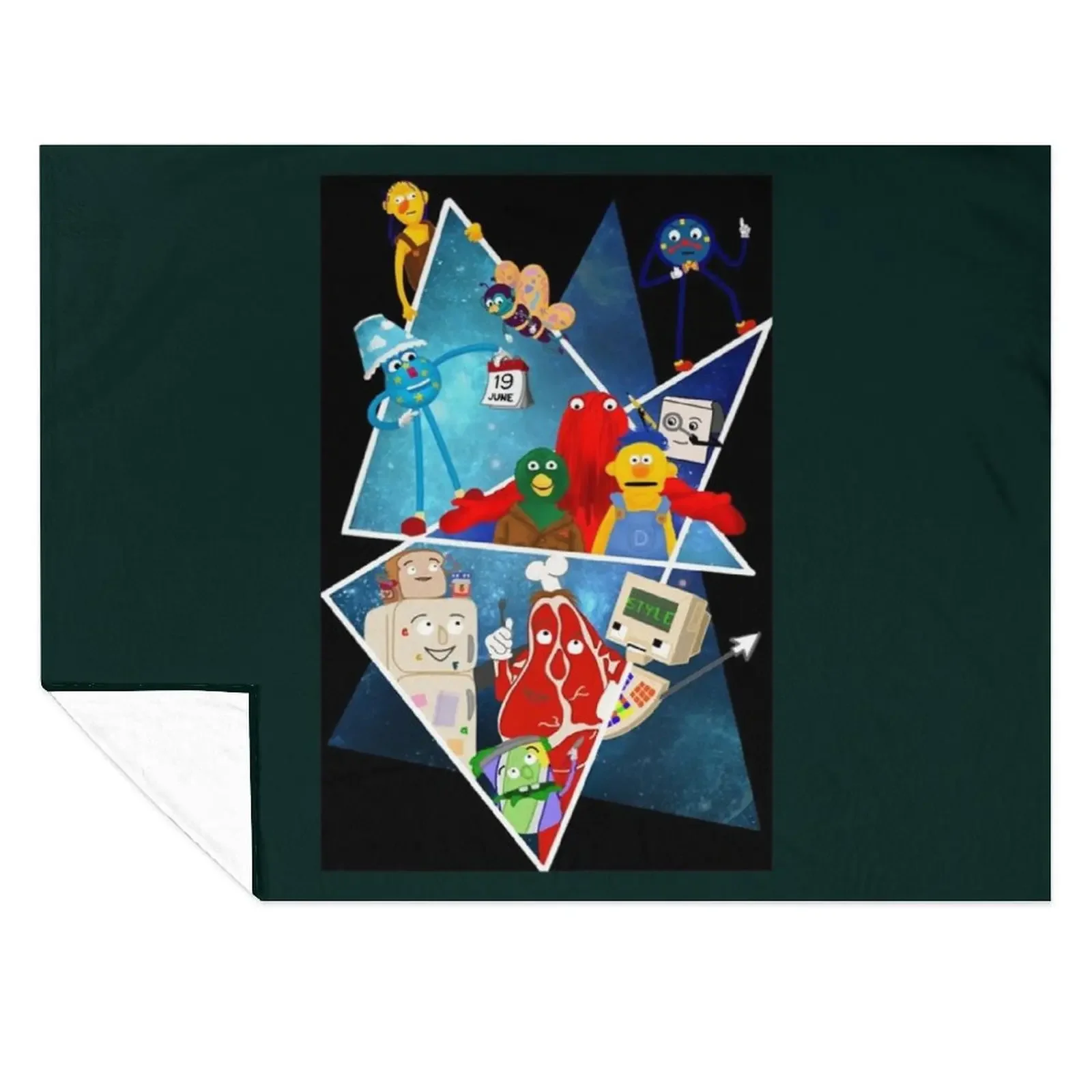 

Don_t Hug Me I_m Scared Tribute Throw Blanket Sofa Luxury Bed Beach Blankets