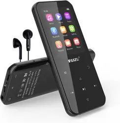 RUIZU D19 MP3 Bluetooth Player Touch Control Portable HIFI Music Video MP4 Walkman With FM-Radio E-Book Record
