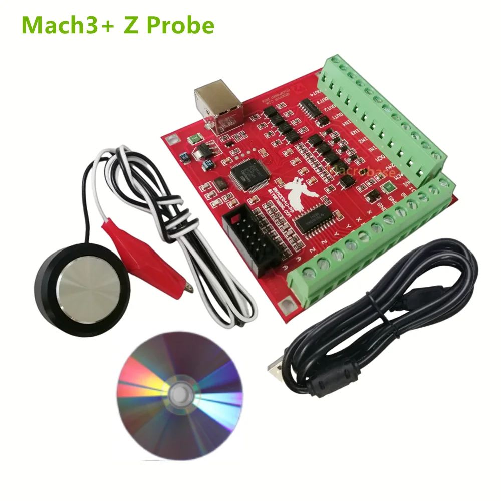 mach3 breakout board cnc control card interface plate cnc driver motion controller CNC probe tool setting sensor