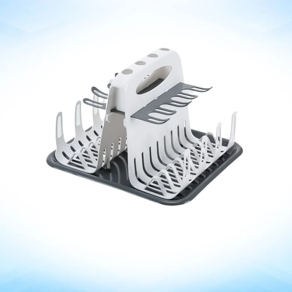 

Baby Bottle Drying Rack 8 Slots Eco Friendly Durable Feeding Organizer Modern Kitchen Accessories Holder Bottle Dryer Stand
