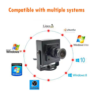 ABYK 120 Degree Wide Angle 2.8mm Mini 2K HD PC Webcam Plug and Play 30fps 2560x1440 High Speed Video Live Computer USB Camera