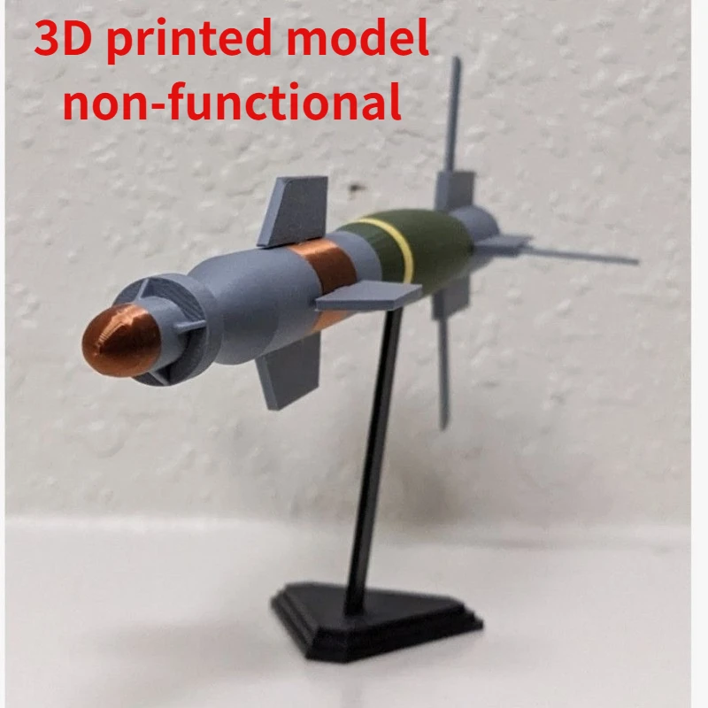 3D Printing of Gemstone Road 2 Laser Missile Model  Military Model Teaching Aids  Military Fans' Collected Ornaments