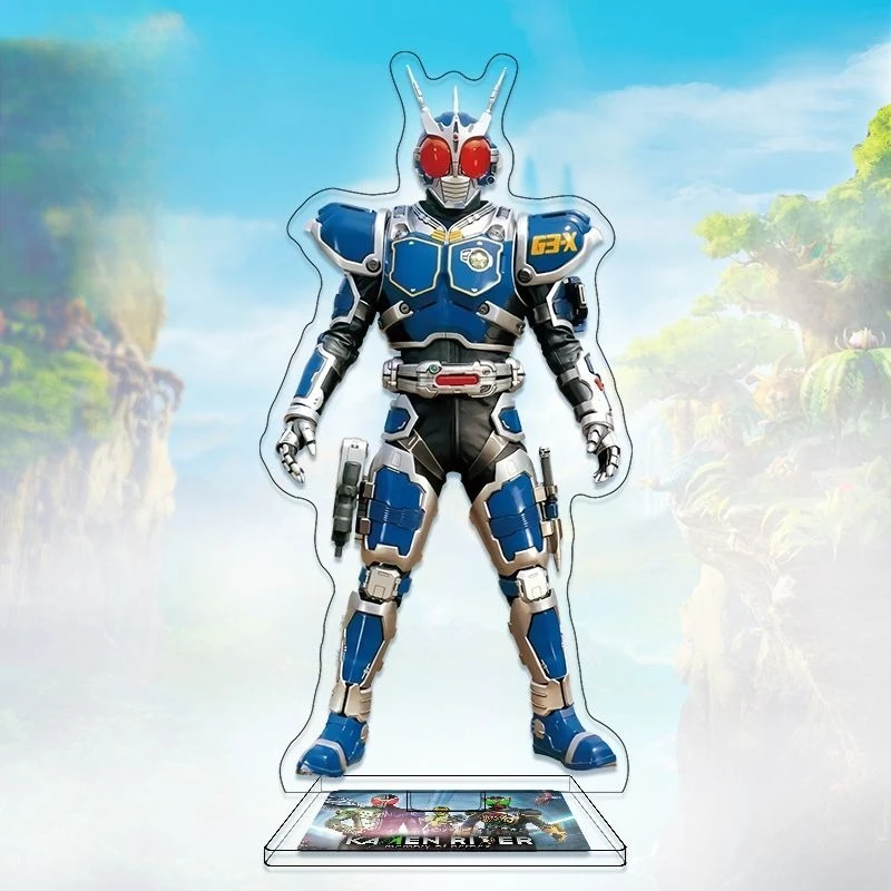 Kamen Rider Acrylic Stand Figure Masked Rider 1 Masked Rider 2 Anime Peripherals Cute Humanoid Station Sign Desktop Ornament