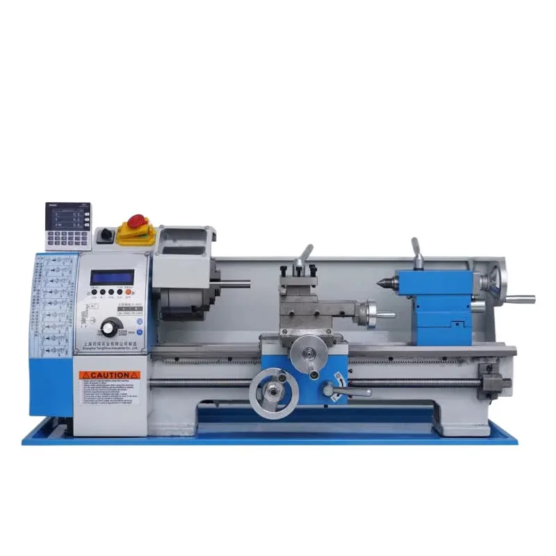 Multifunctional miniature instrument, metal woodworking machine tool, rod repair, household small bead machine, mini lathe