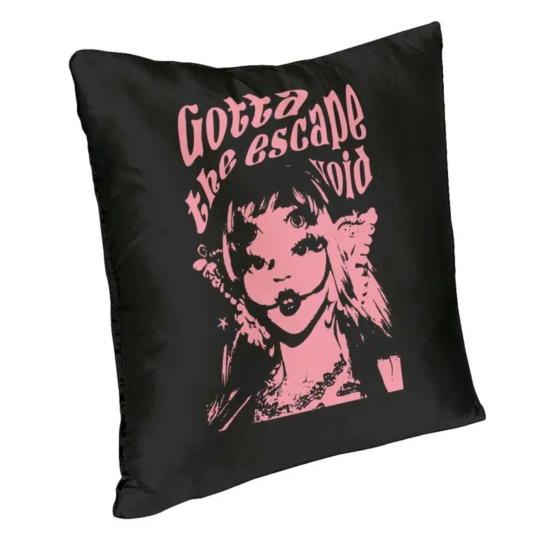 Creative Music Singer Melanie Martinez Throw Pillow Cover Home Decor Custom Square Cushion Cover 40x40cm Pillowcover for Sofa
