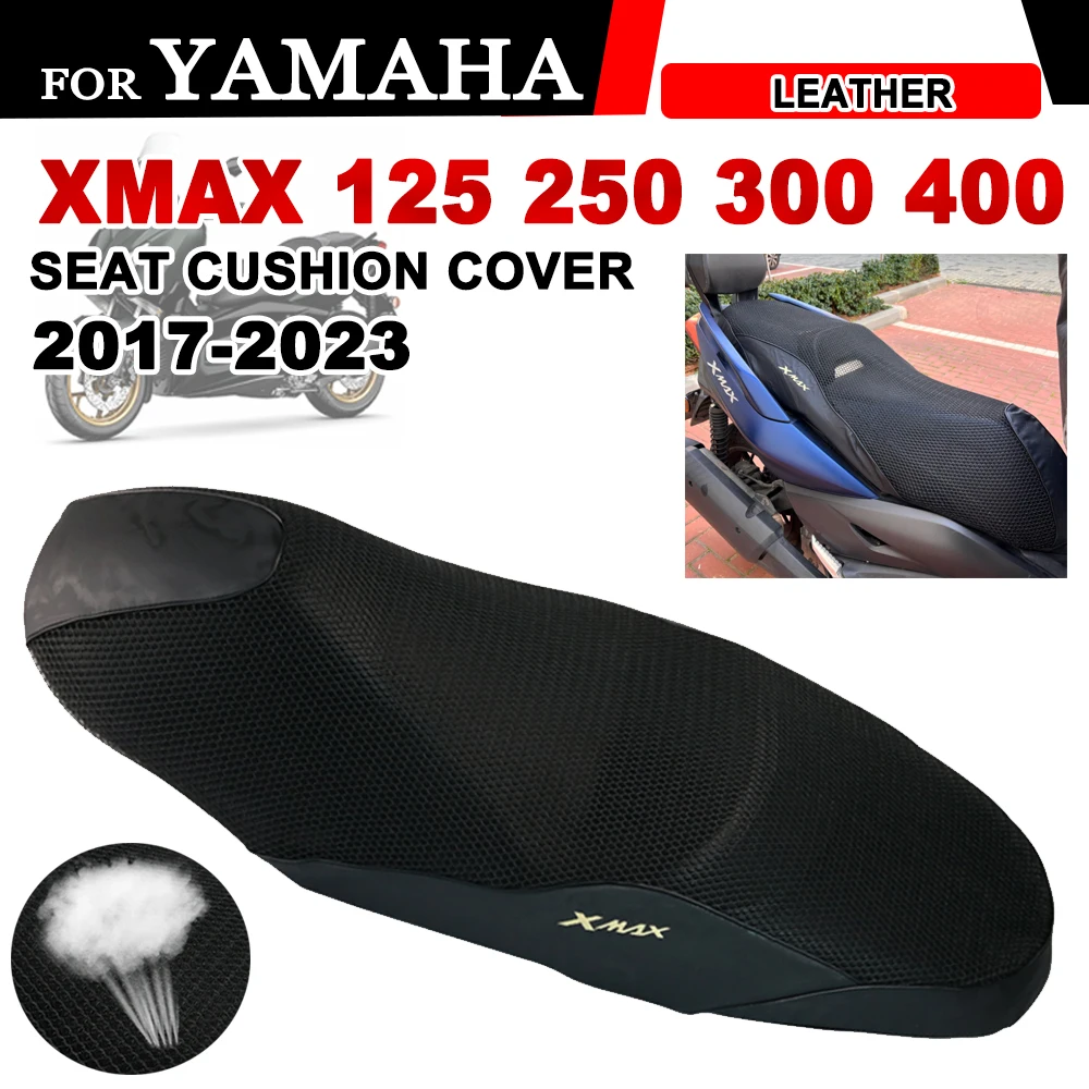 

Motorcycle Breathable X-MAX Seat Cushion Cover Sun Hot Insulation Protection for Yamaha XMAX 300 125 250 400 XMAX250 Accessories