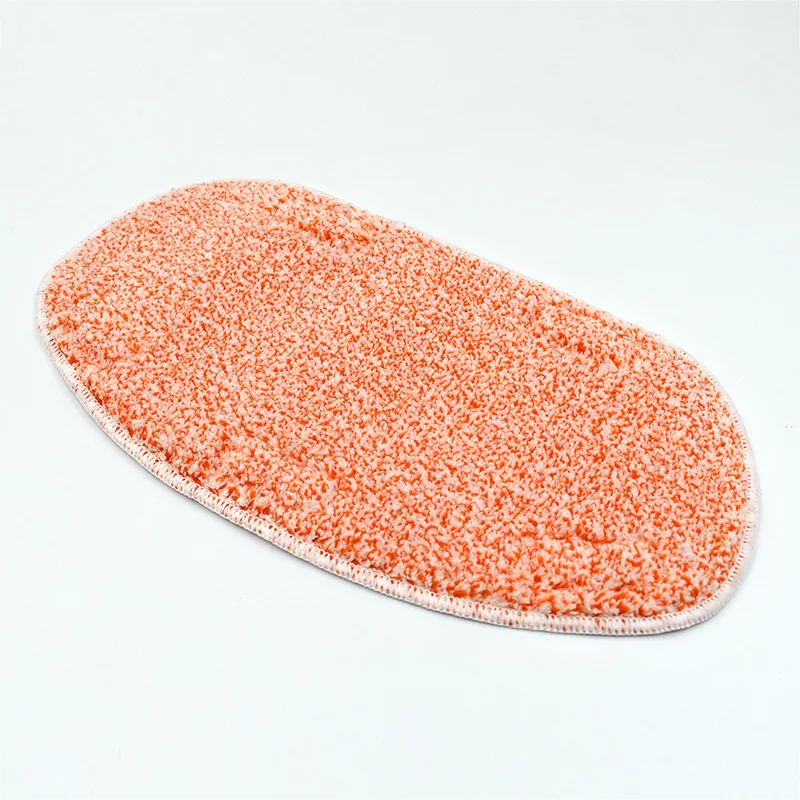 2pcs Mopping Cloth For Leifheit Cleantenso Steam Cleaner Steam Broom Wiper Cover Cleaning Mop Cloths Orange Pad
