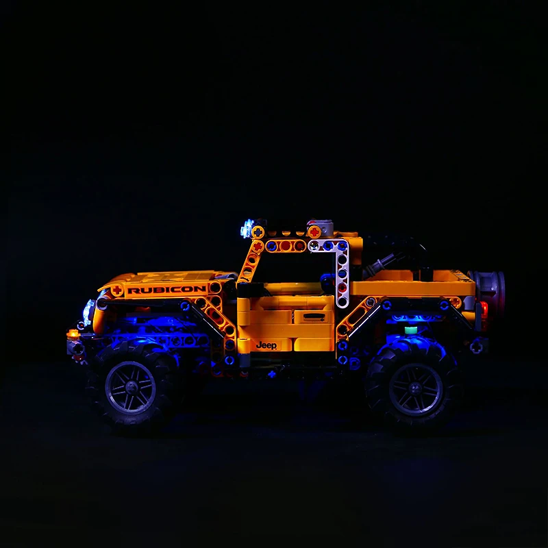 Kit d'éclairage LED RC bricolage pour voiture de sport technique LEGO 42122, lumière LED uniquement, modèle sans blocs