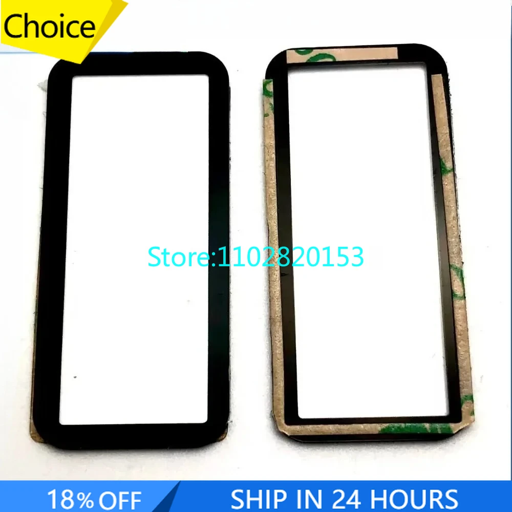 

New Top Cover Small External Protective LCD Display Screen Outer Window Glass for Canon EOS 30D Camera Repair Parts + Tape