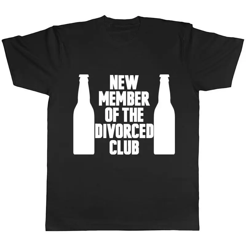 New Member of the Divorced Club Mens Ladies Womens Unisex TShirt