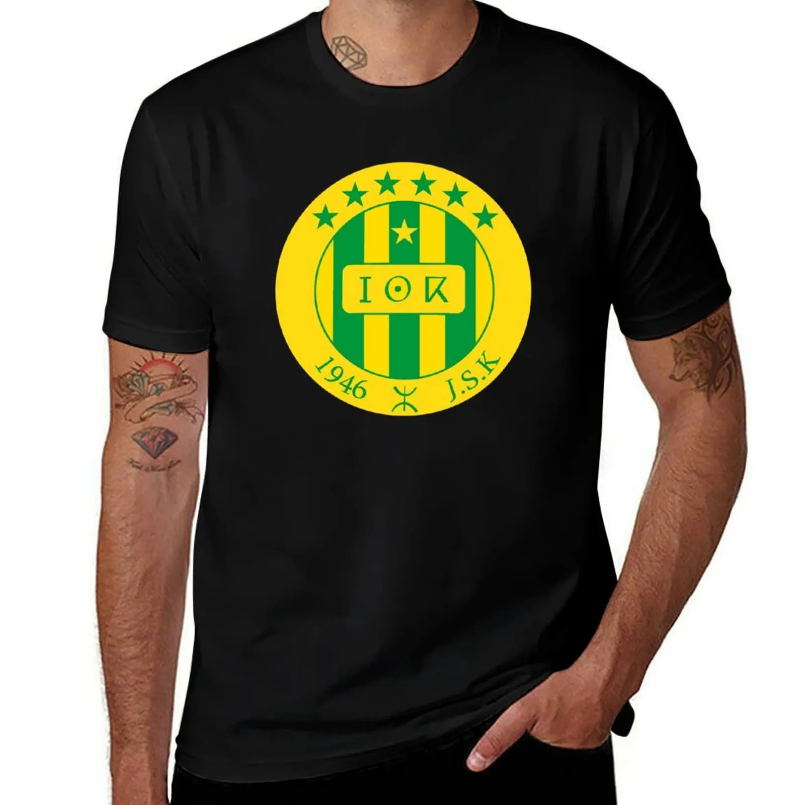 T-shirt JSK Jeunesse Sportive de Kabylie JS Kabylie Tizi Ouzou T-Shirt Festival d'été