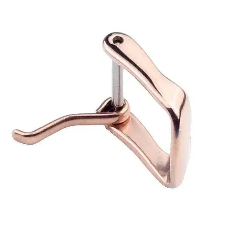 Stainless Steel Watch Buckle for Leather Strap Pin Buckle Strap Buckle Gold Silver Rose Gold Strap Accessories Duck Tongue Clip