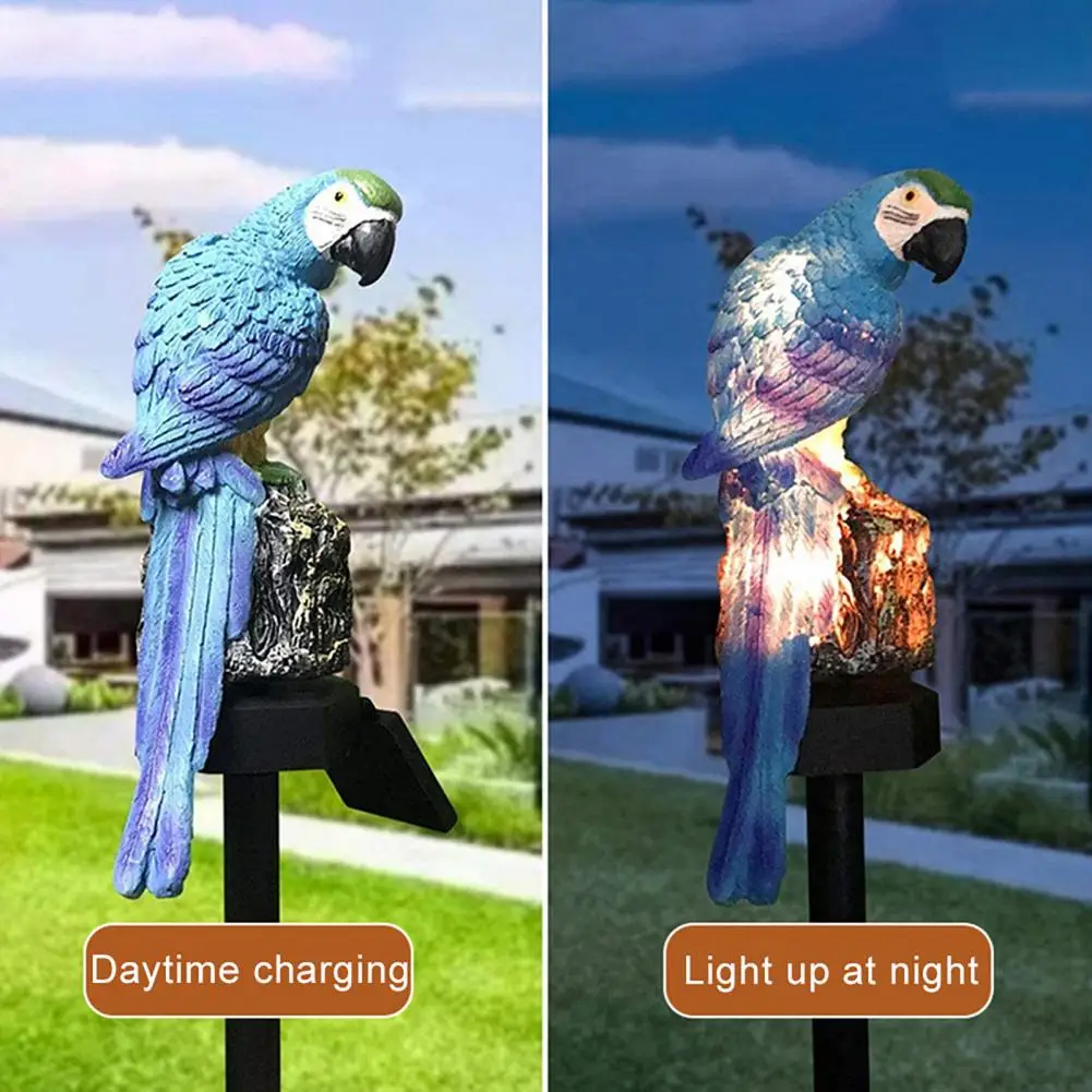 

Solar Light Solar Powered Led Parrot Lamp for Outdoor Garden Landscape Energy-saving Waterproof Auto On/off Lawn Light Solar