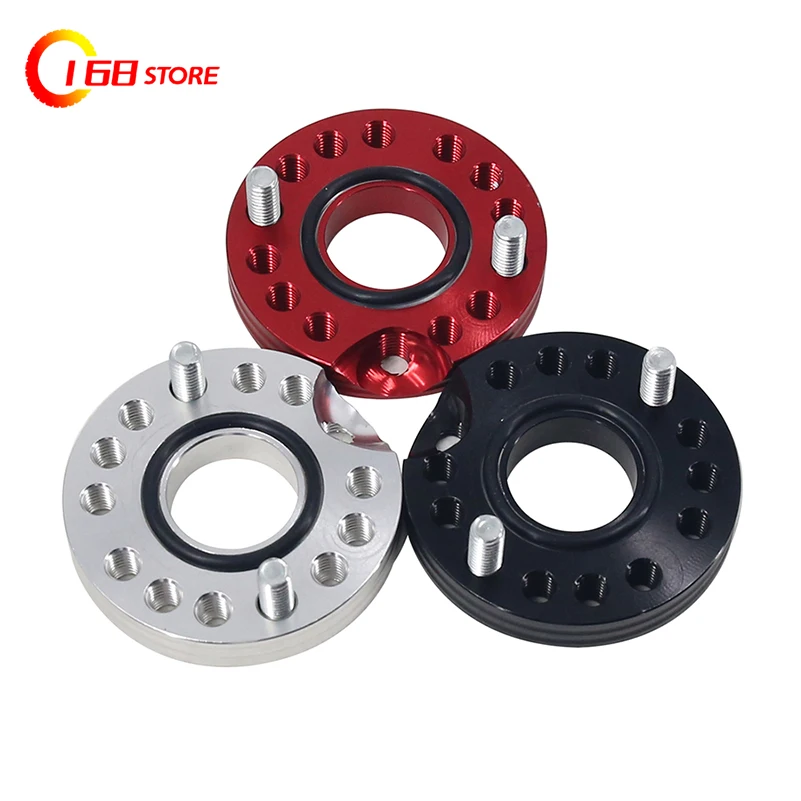 ATV Motorcycle CNC Carb Carburetor Inlet Manifold Adjuster Universal Flange Spinner Plate Adaptor For Yamaha Honda Kawasaki Etc