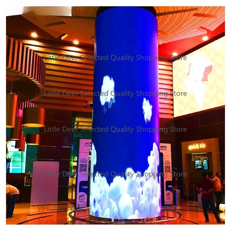 Hot Sale Advertisements Indoor P3 Flexible Led Display Screen Dimension: Customized Full Color Warranty: 3 Years 240x120mm
