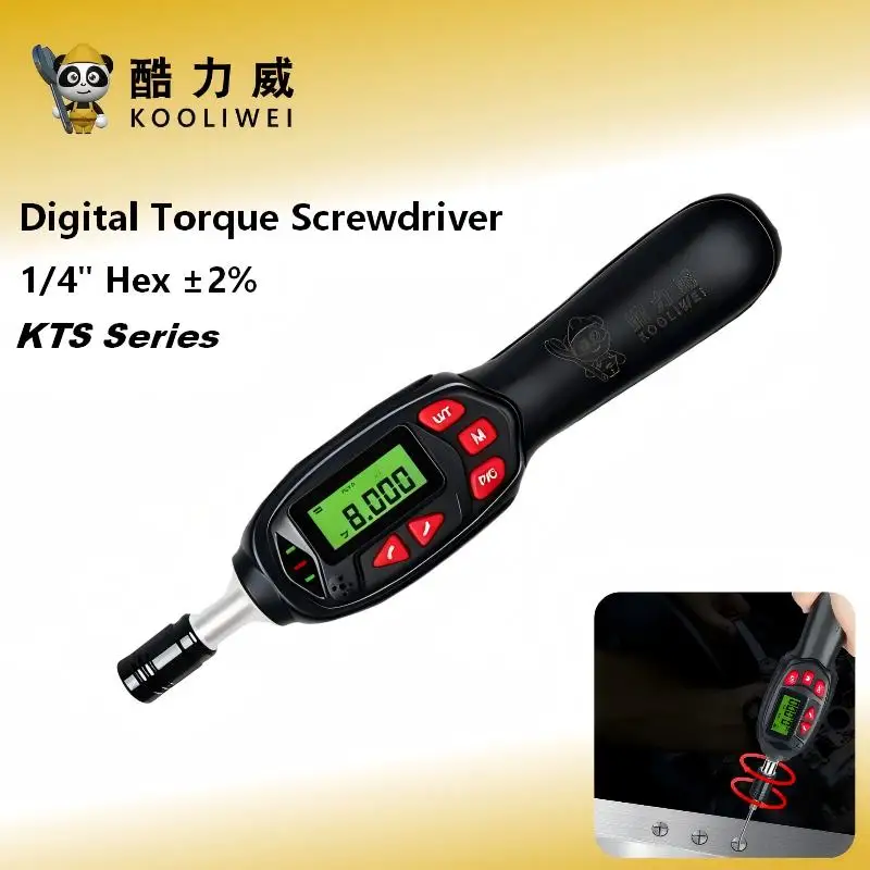 KOOLIWEI KTS Series Digital Torque Screwdriver 1/4