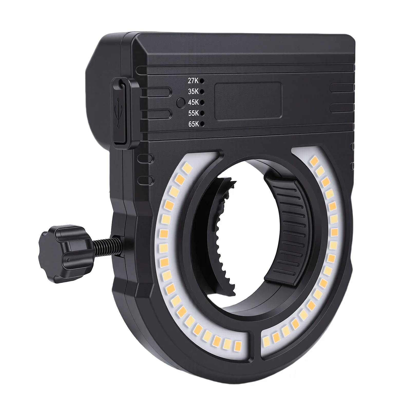 LED Paint Spray Gun Light 2700K-6500K 5 Gears Adjustable Color Temperature Paint Sprayer Illumination Light 500/250lm