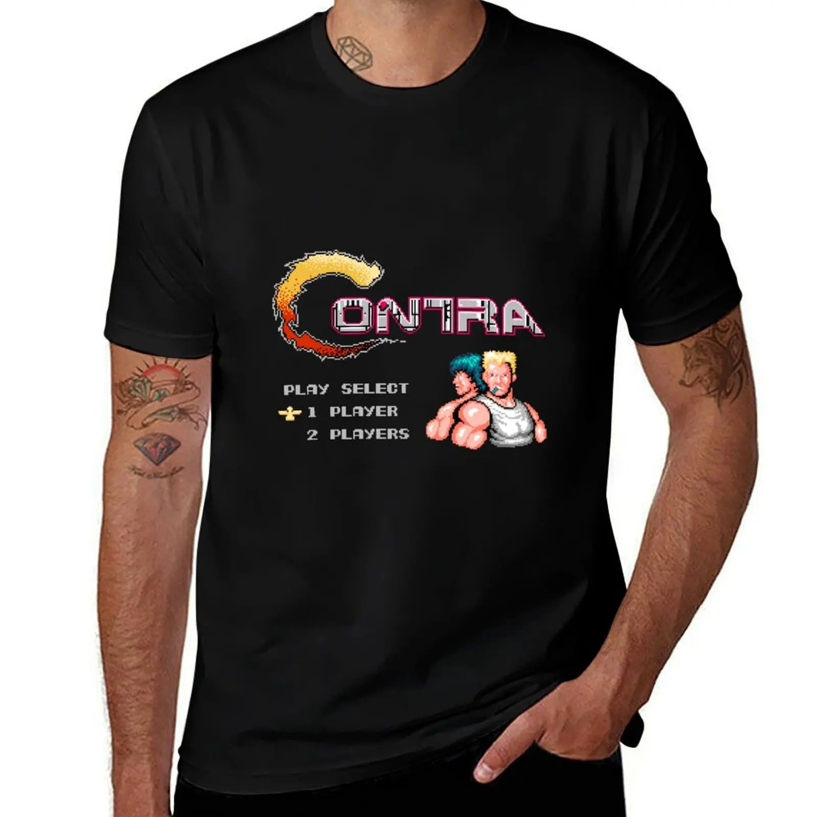 CONTRA T-Shirt Casual Holiday Short Sleeve Tee T-Shirt