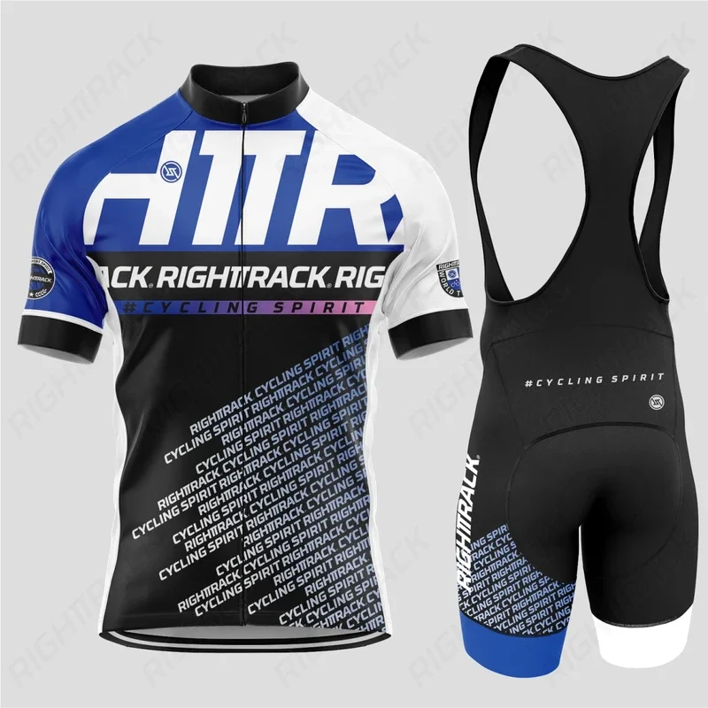 New RightTrack Pro Cycling Suits Outdoor MTB Equip Indoor Training Clothing 20D BIBS Unisex Colorful Designs Bike Apparel