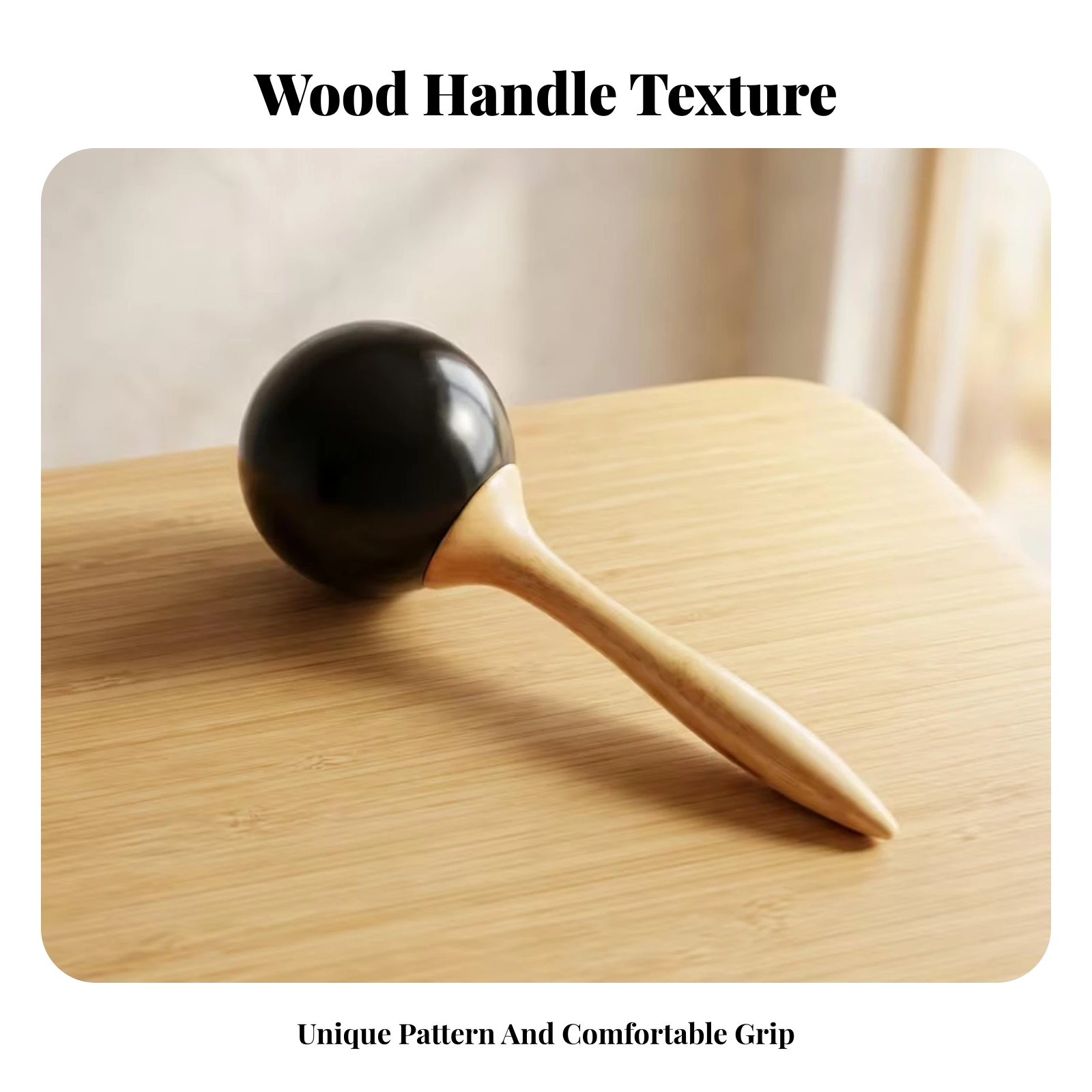 Maraca de Mano para Principiantes, Instrumento Musical de Percusión con Sonido Claro