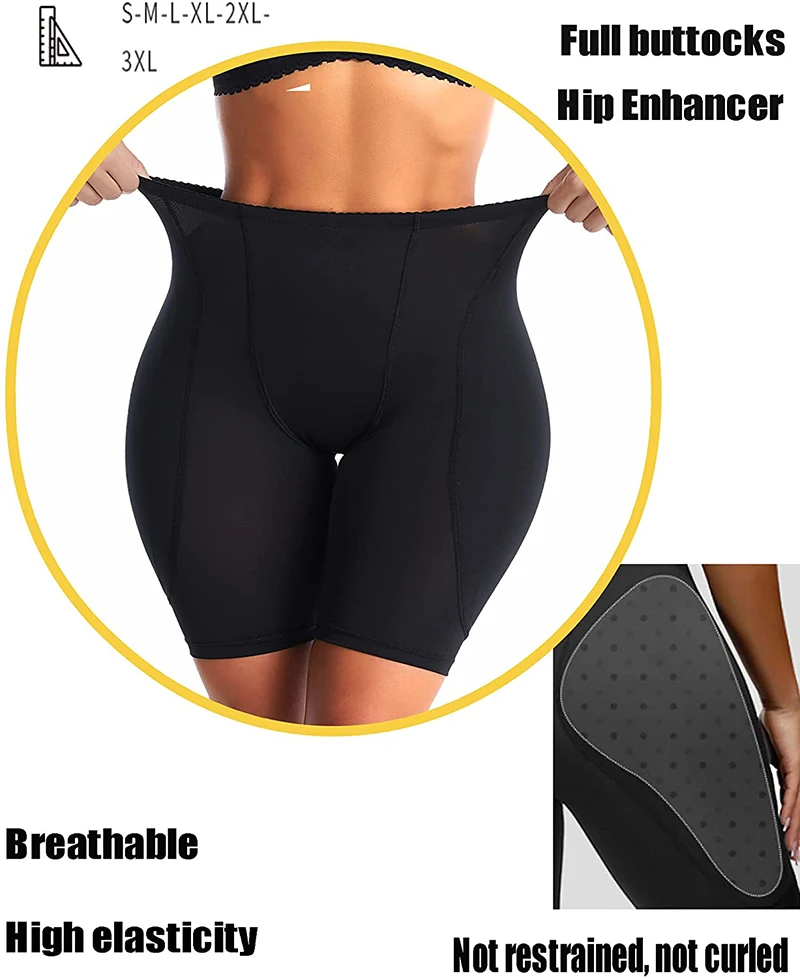 AfruliA 5XL 6XL Big Ass Booty Hip Enhancer Shapers Padded Butt Lifters Hip Pads Panties Sexy Underwear Body Shaper Waist Trainer