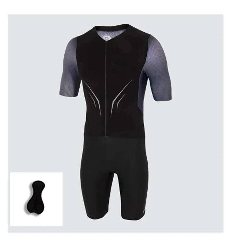 China Manufacture Running Cycling Clothing Jumpsuit, professional cycling Triathlon Jumpsuit, Men's Triathlon Bike Sport Clothes view 2