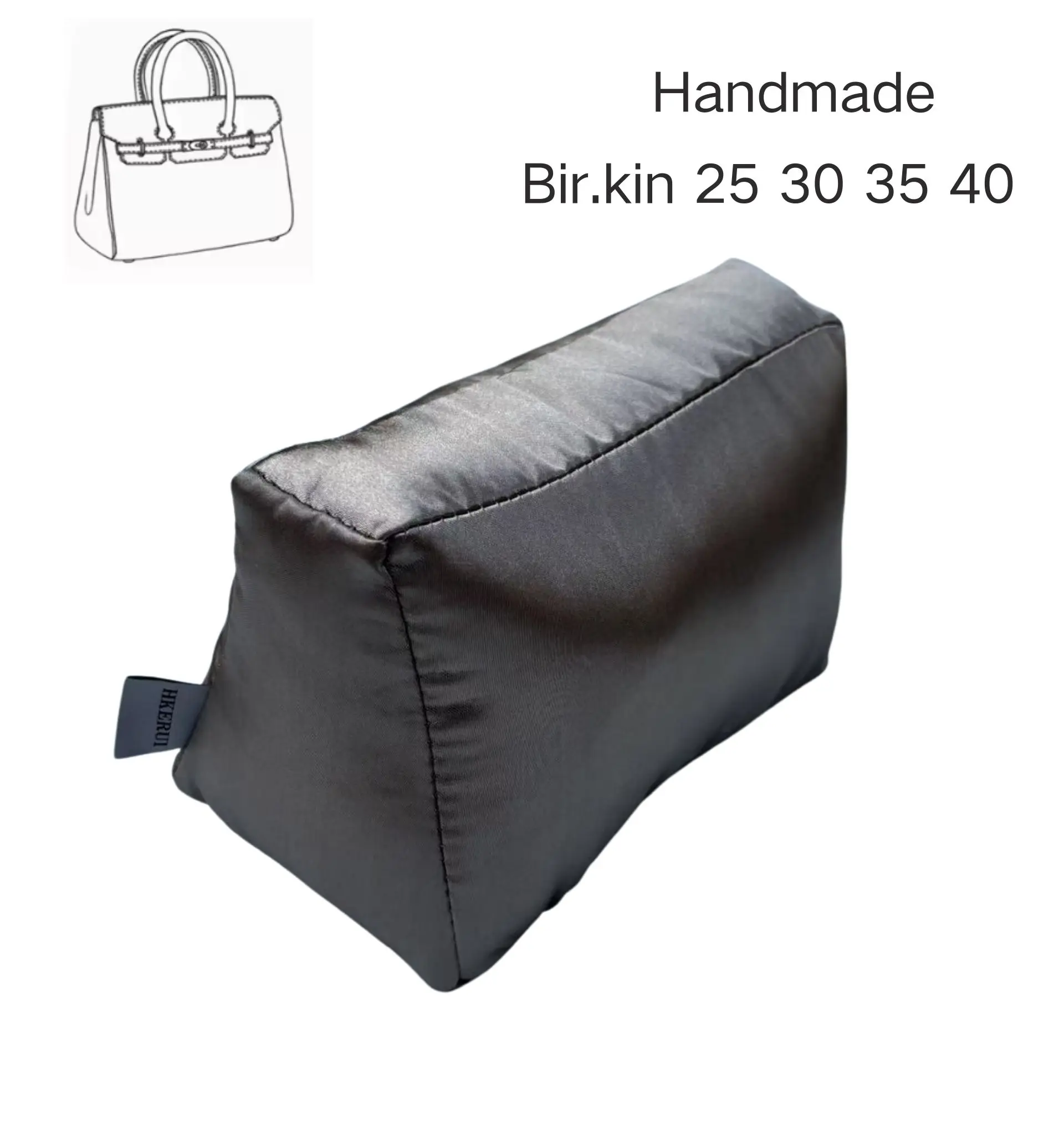 

For H Birkin 25 30 35 40 Handbag Storage Silky Pillow Luxury Handbag Pillow Shaper, Women's Base Shaper, Handbag Shaper Pillow