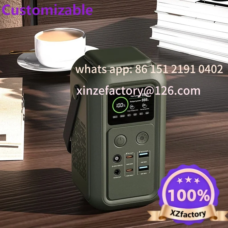 Customizable Winter USB TYPE-C Port for Outdoo 200W Portable Power Station 192Wh LifePO4 Battery Power Bank