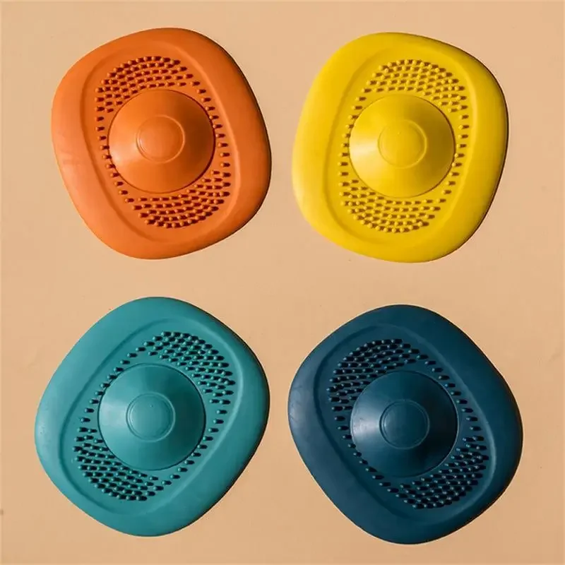 Bathroom Hair Catcher Stopper Shower Sewer Floor Drain Cover Filter Odor Proof Anti-clogging Kitchen Sink Plug Drain Strainer