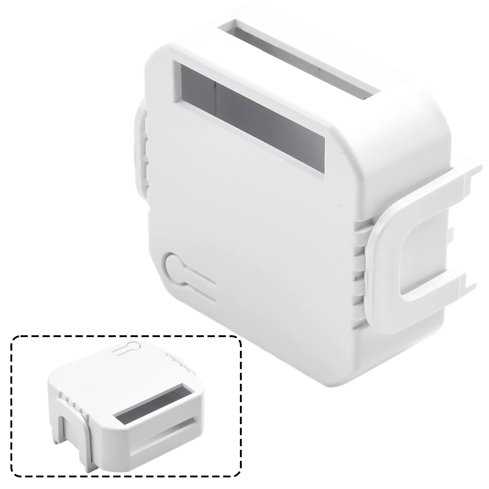 Enhance Your Home Decor Hidden Graffiti Smart WIFI Switch Housing Dual Control and Converter Secure Installation