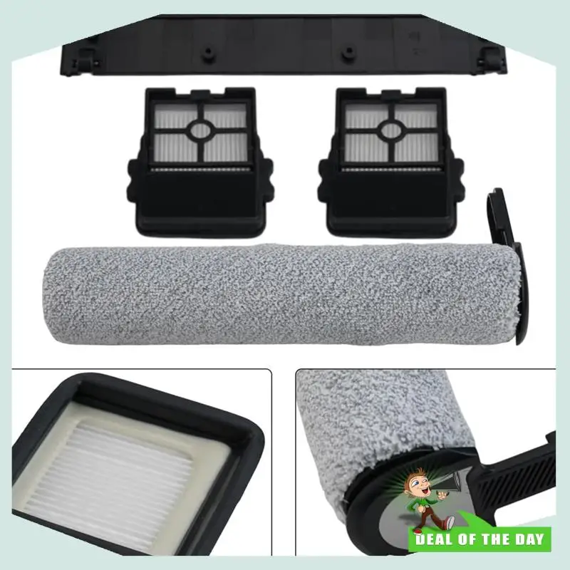 تسليم خلال 24 ساعة لقطع غيار المكنسة الكهربائية الرطبة والجافة Ultenic AC1 Elite-ملحقات شرائط ممسحة مرشح الفرشاة الدوارة الرئيسية #2