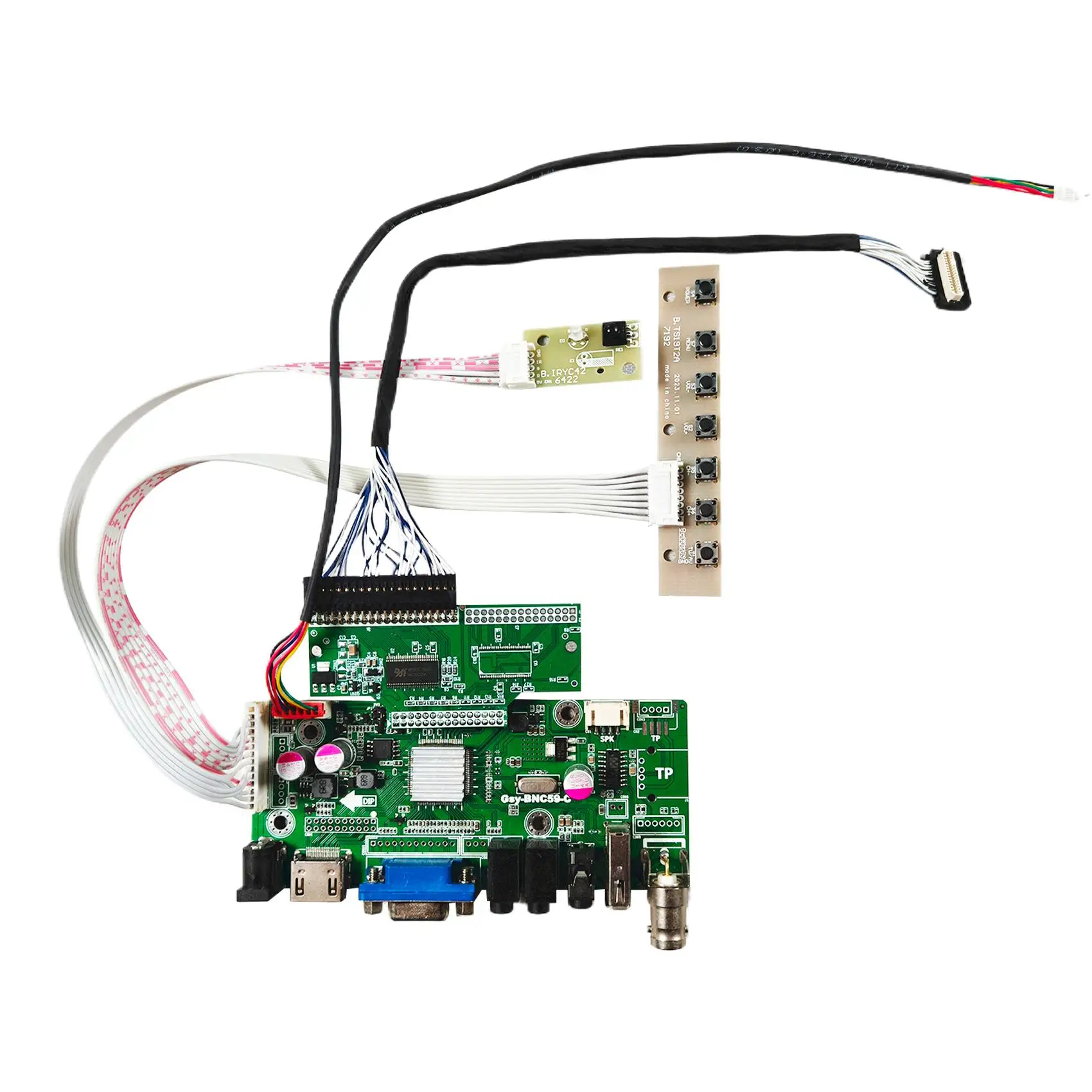 640X480 10.4 Inch Tft Lcd Display Driver Board Vga 2Av Usb Controller Board for Lcd Display LQ104V1DG81