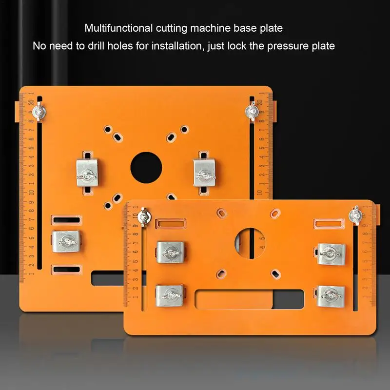 Cutting Machine Bakelite Saw Base Adjustable Bottom Plate for Cutting Machine Adjustable Design Cutting Tool for Marble Trimming