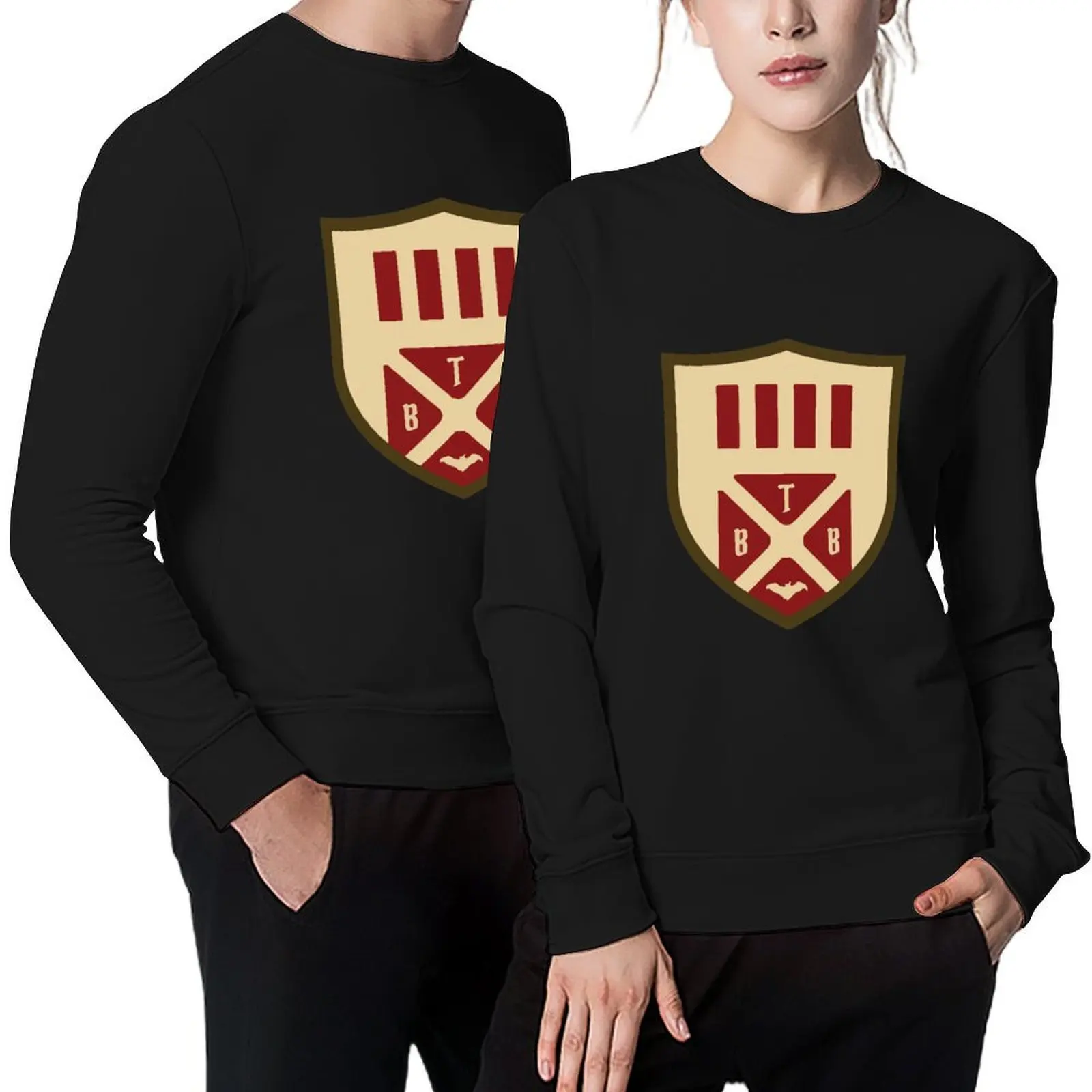 

TBB Crest Pullover graphic t shirts men mens clothes korean style clothes tracksuits sweatshirt for men