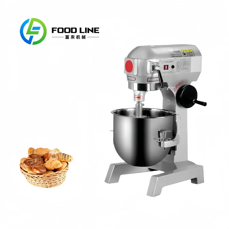 Small Commercial Dough Mixer Portable Reasonable Size Ideal For Startup Bakery And Individual Food Business Operation