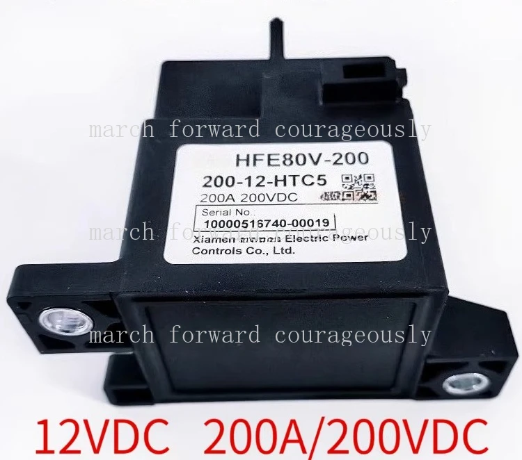 New original genuine product HFE80V-200 12-HTC5 for Hongfa High Voltage DC Relay 200A 200VDC