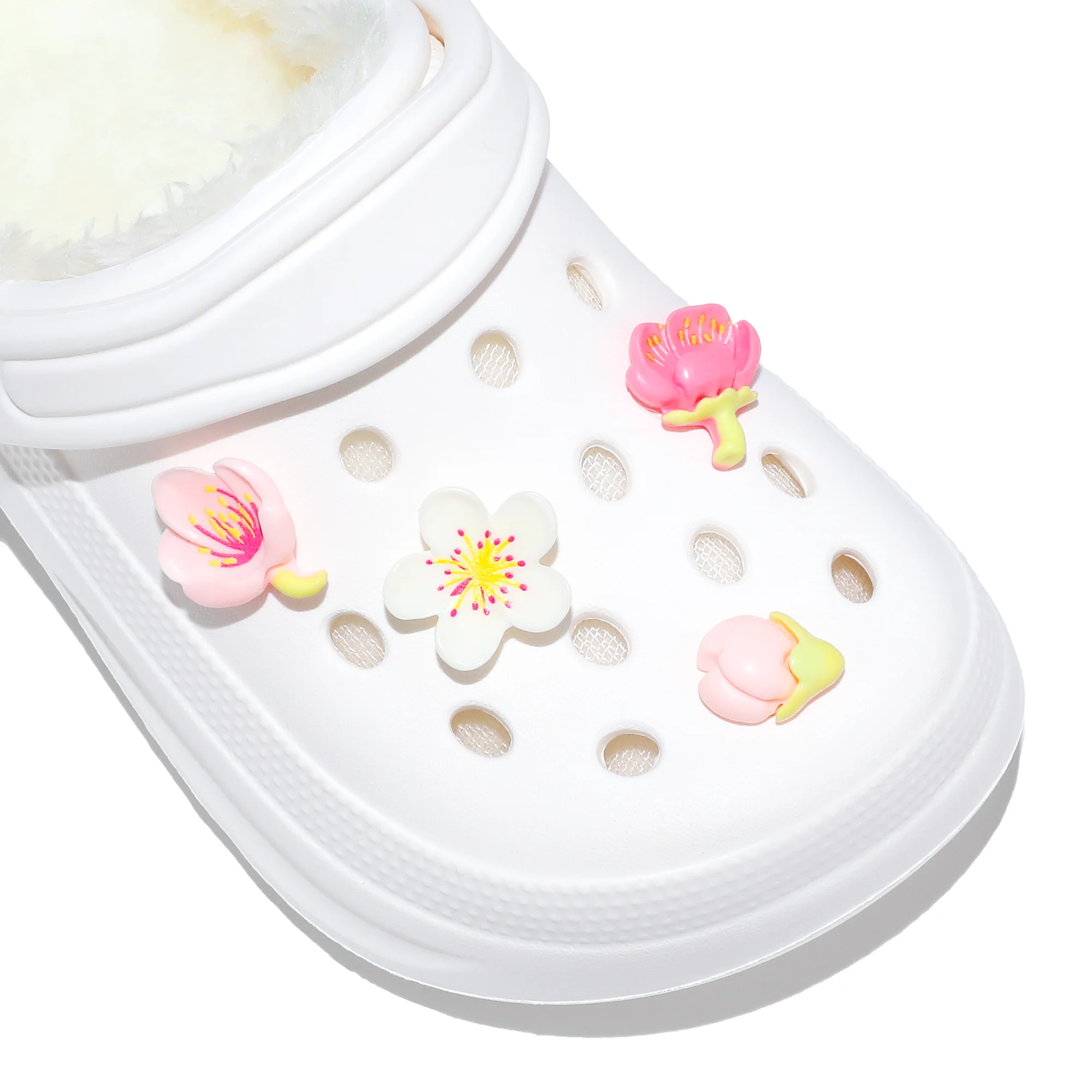 Kinder-Clogs und -Mules mit Fellfutter, leichte Garten-Schuhe mit Baumwollfutter, warme Hausschuhe für Jungen, Mädchen und Kleinkinder, 168. – Detail 6